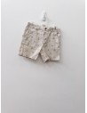 short beige con dibujos