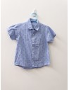 camisa celeste con cangrejos