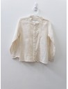 camisa lino beige
