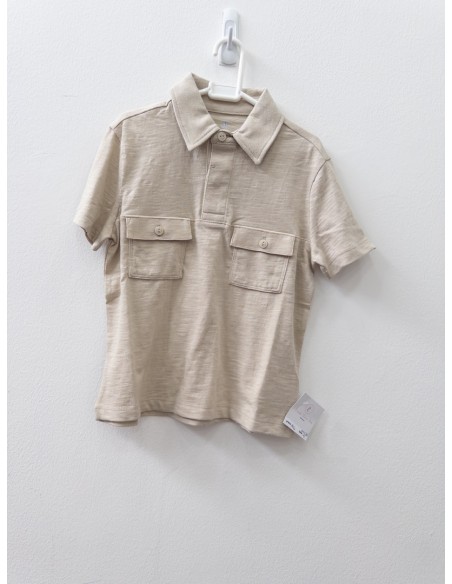 camisa beige