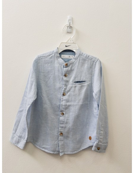 camisa celeste
