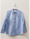 camisa celestes con estrellas azules