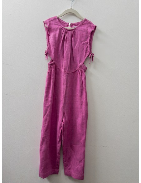 jumper morado de lino