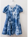 vestido degrade azul