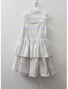 vestido cuadros colores pastel