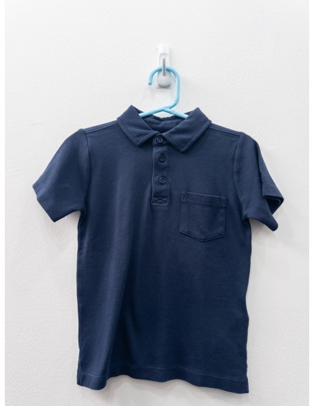 camiseta manga corta azul oscuro