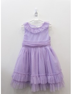 vestido lila