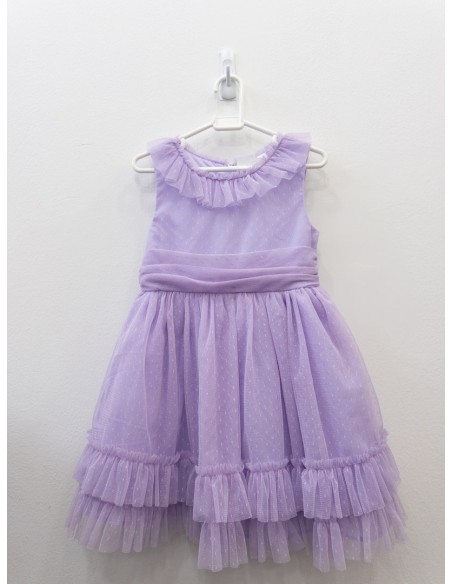 vestido lila