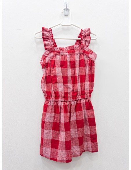 jumper rojo con blanco