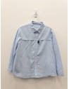 camisa celeste