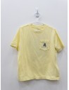 camiseta amarilla con carrito