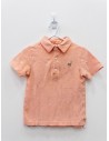 camisa naranja con monito