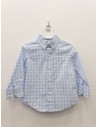 camisa cuadros celestes y blancos