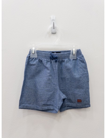 set short y camiseta tela jean