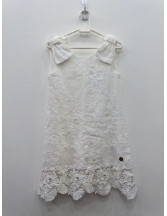 vestido blanco de encaje