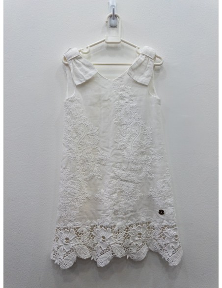 vestido blanco de encaje
