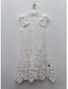 vestido blanco de encaje