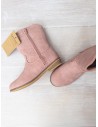 botas rosadas
