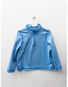 buzo manga larga celeste