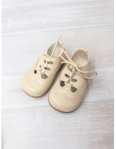 zapatos beige