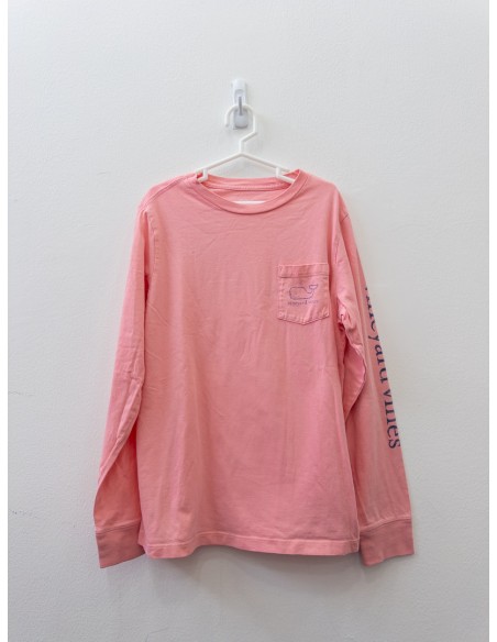 camiseta manga larga rosada