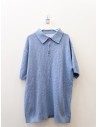 camisa tejida celeste