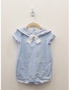 enterizo cuadros celestes