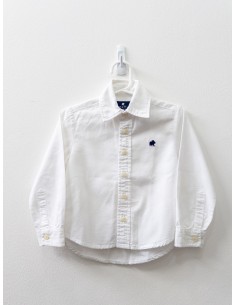 camisa manga larga blanca