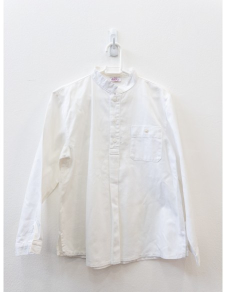 camisa blanca manga larga