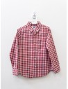 camisa cuadros rojos con blancos