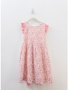 vestido flores rojas