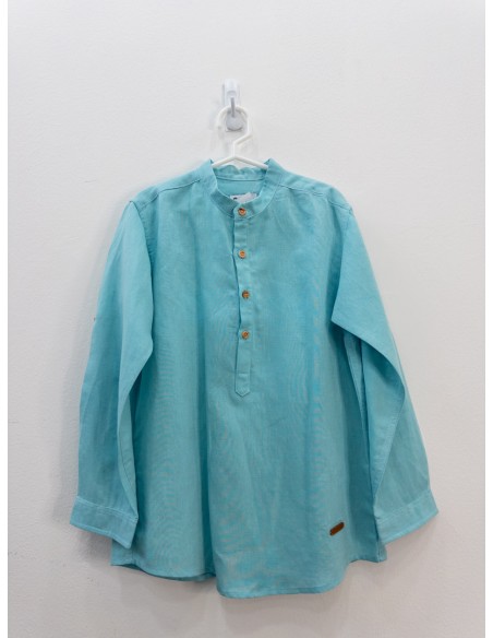 camisa turquesa