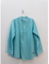 camisa turquesa