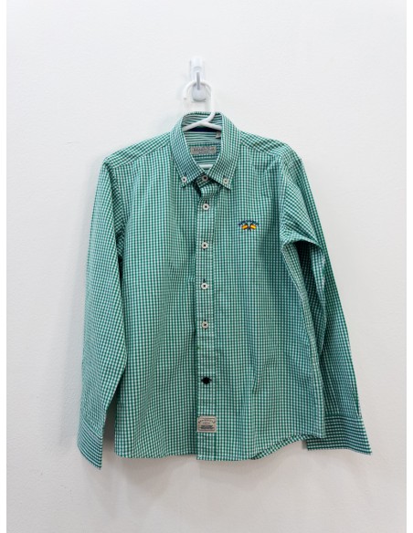 camisa cuadros verdes MANCHITA