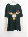 camiseta manga larga verde con reno