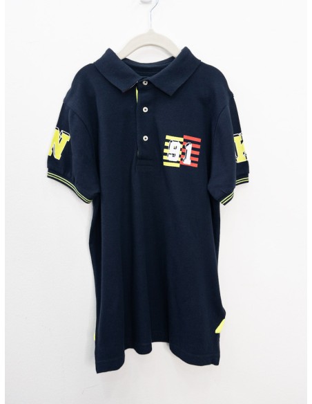 polo azul