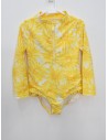 pantalon de baño margaritas amarillas
