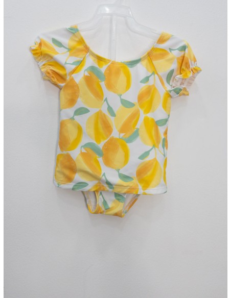 set pantalon de baño limones