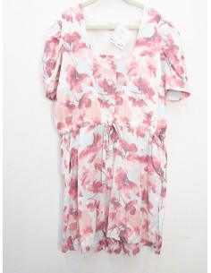 jumper con flores fucsias