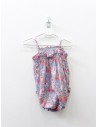 romper flores rosadas con azules
