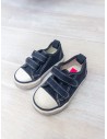 sneakers estilo converse azules