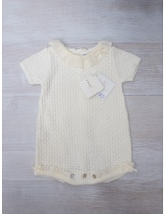 enterizo beige