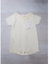 enterizo beige