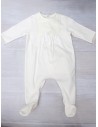 monito beige con babero