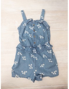 enterizo denim con estrellas