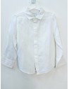 camisa blanca de lino