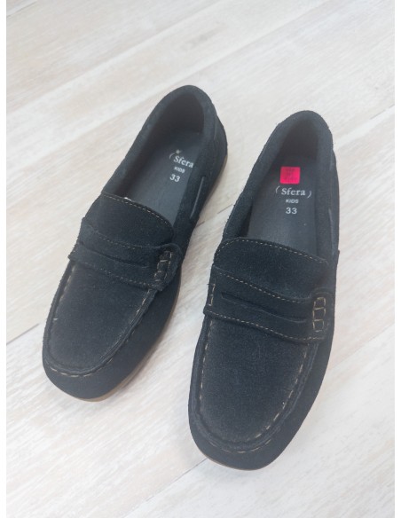 mocasines azules
