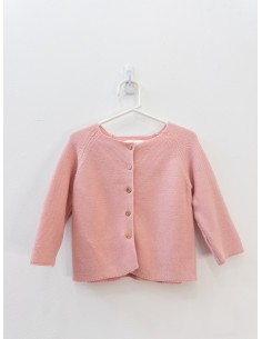 sueter rosado tejido