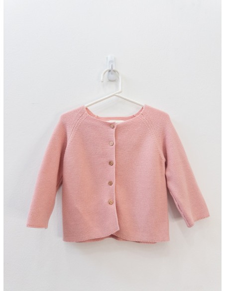 sueter rosado tejido