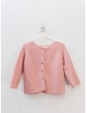 sueter rosado tejido